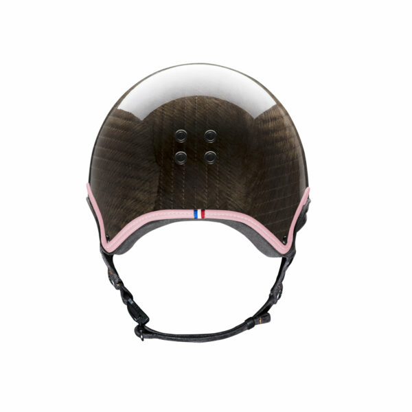 Epona Fiber Collection Epona Linen Cross Pink casque design made in france