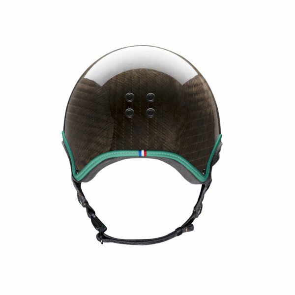 Epona Fiber Collection Epona Linen Cross Green casque design made in france